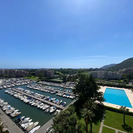 Studio Lumineux Vue Mer & Piscine 公寓 Mandelieu